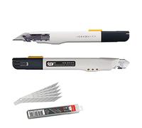 PracticTools Lot de 3 cutters professionnels haute précision Pack Ingenuity