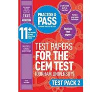 Practise And Pass 11+ Cem Test Papers - Test Pack 2