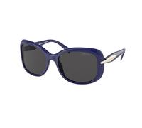 Prada 0PR 04ZS 57 18D5S0 Lunettes de Soleil Unisexes pour Adultes Multicolore Taille Unique