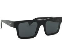 Prada Lunettes de soleil Homme PR 19WS 1AB5S0 Acétate Noir Verres Gris foncé Carré
