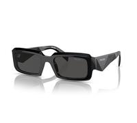 Prada Homme Prada PR 27ZS 16K08Z Lunettes de soleil Acétate Noir Gris Géométrique Normale