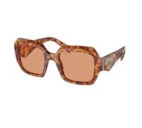 Prada Femmes PR-28ZS-10L07V-53 Mode 53mm Clair Lunettes de Soleil Tortue