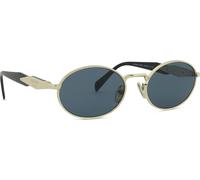 Prada Lunettes de soleil PR 65ZS ZVN09T Métal Or/Gris Ronde Normale