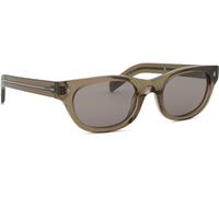 Prada Homme Prada PR C09S 28I03D Lunettes de soleil Acétate Marron Gris Cat Eye Normale