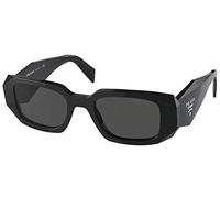 Prada Femme PR 17WS 1AB5S0 Lunettes de soleil Acétate Noir Gris Carré Normale