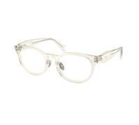 Prada Femme PR B06VD 19X1O1 Montures optiques Acétate Gris Transparent Pantos Normale