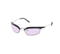 Prada Femme PR B50S TZM40J Lunettes de soleil Métal Noir Violet Carré Normale