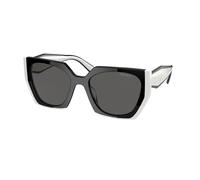 Prada Femme Prada PR 15WS 09Q5S0 Lunettes de soleil Acétate Noir Gris Carré Normale