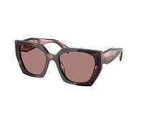 Prada Femme Prada PR 15WS 23A60B Lunettes de soleil Acétate Tortue Marron Carré Normale