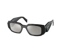 Prada Femme Prada PR 17WS 1AB2B0 Lunettes de soleil Acétate Noir Gris Carré Miroir