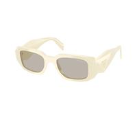 Prada Femme Prada PR 17WS 21D5J2 Lunettes de soleil Acétate Blanc Marron Carré Normale