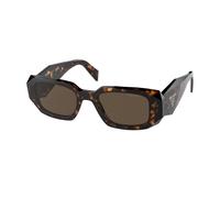 Prada Femme Prada PR 17WS 2AU8C1 Lunettes de soleil Acétate Tortue Marron Carré Normale
