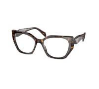 Prada Femme Prada PR 18WV 2AU1O1 Montures optiques Acétate Tortue Géométrique Normale