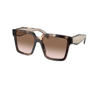 Prada Femme Prada PR 24ZS 07R0A6 Lunettes de soleil Acétate Tortue Marron Carré Normale Ombré