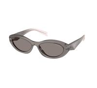 Prada Femme Prada PR 26ZS 20F80Q Lunettes de soleil Acétate Gris Gris Géométrique Normale