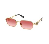 Prada Femme Prada PR A51S 5AK40C Lunettes de soleil Acier Or Rose Géométrique Normale Ombré