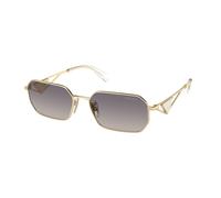 Prada Femme Prada PR A51S ZVN30C Lunettes de soleil Métal Or Bleu Géométrique Normale Ombré