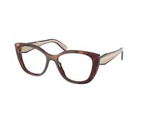 Prada Femme Prada PR B04V 07R1O1 Montures optiques Acétate Marron Cat Eye Normale