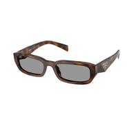 Prada Femme Prada PR B06S 20D50Q Lunettes de soleil Acétate Havane Gris Carré Normale
