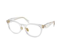 Prada Femme Prada PR B06VD 12R1O1 Montures optiques Acétate Gris Pantos Normale