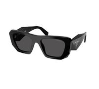 Prada Femme Prada PR B18S 16K08Z Lunettes de soleil Acétate Noir Gris Carré Normale