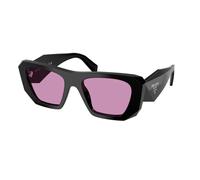 Prada Femme Prada PR B18S 16K30G Lunettes de soleil Acétate Noir Violet Carré Normale