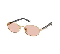 Prada Femme Prada PR B53S 5AK50V Lunettes de soleil Acier Or Rose Ronde Normale