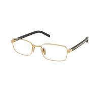 Prada Femme Prada PR B54V 5AK1O1 Montures optiques Métal Or Carré Normale