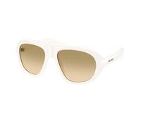 Prada Femme Prada PR C05S 17K20S Lunettes de soleil Acétate Blanc Jaune Géométrique Normale Ombré