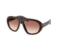 Prada Femme Prada PR C05S 27I70X Lunettes de soleil Acétate Marron Marron Géométrique Normale Nuancé