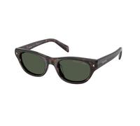 Prada Femme Prada PR C08S 17N90V Lunettes de soleil Acétate Tortue Gris Cat Eye Polarisé