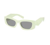 Prada Femme Prada PR D03SD 05K50Q Lunettes de soleil Acétate Vert Gris Carré Normale