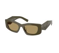 Prada Femme Prada PR D03SD 26J70G Lunettes de soleil Acétate Vert Vert Carré Normale