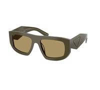 Prada Femme Prada PR D04SU 26J70G Lunettes de soleil Acétate Vert Vert Géométrique Normale