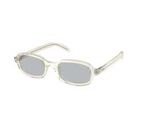 Prada Femme Prada PR D06S 12X40W Lunettes de soleil Acétate Marron Gris Ronde Normale