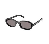 Prada Femme Prada PR D06S 16K03D Lunettes de soleil Acétate Noir Gris Ronde Normale