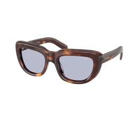 Prada Femme Prada PR D07S 15W30X Lunettes de soleil Acétate Tortue Violet Carré Normale