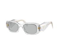 Prada Femme Sunglass PR 17WS - Couleur du Monture: Transparent Gris, Couleur de Lentille: Gris clair