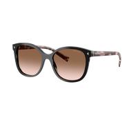 Prada Femme Sunglass PR 22ZS - Couleur du Monture: Noir, Couleur de Lentille: Dégradé marron
