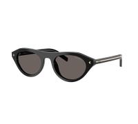 Prada Femme Sunglass PR B15S - Couleur du Monture: Noir, Couleur de Lentille: Gris foncé