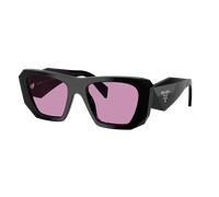 Prada Femme Sunglass PR B18S - Couleur du Monture: Noir, Couleur de Lentille: Pourpre
