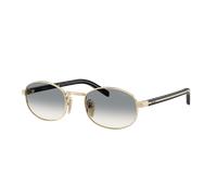 Prada Femme Sunglass PR B53S - Couleur du Monture: Or Pâle, Couleur de Lentille: Dégradé Gris