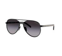 Prada Femme Sunglass PR B57S - Couleur du Monture: Noir, Couleur de Lentille: Dégradé Gris