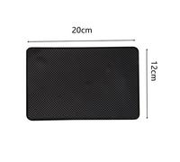 Prada-Grand Tapis Adhésif Antidérapant En Silicone Polymères Pvc,Tampons De Stockage Antidérapants Pour Porte-Clés De Téléphone - Type Black-A #A