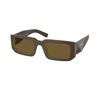 Prada Homme PR 06YS 15M01T Lunettes de soleil Acétate Marron Marron Carré Normale