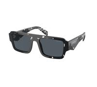 Prada Homme PR A05S 15O70B Lunettes de soleil Acétate Noir Gris Carré Normale