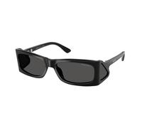 Prada Homme PR B03S 1AB5S0 Lunettes de soleil Acétate Noir Gris Carré Normale