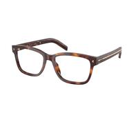 Prada Homme PR B10V 15W1O1 Montures optiques Acétate Tortue Transparent Carré Normale