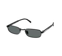 Prada Homme PR B54S 1AB5Z1 Lunettes de soleil Métal Noir Gris Carré Polarisé