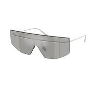 Prada Homme PR B55S 1BC60N Lunettes de soleil Métal Argent Gris Géométrique Miroir